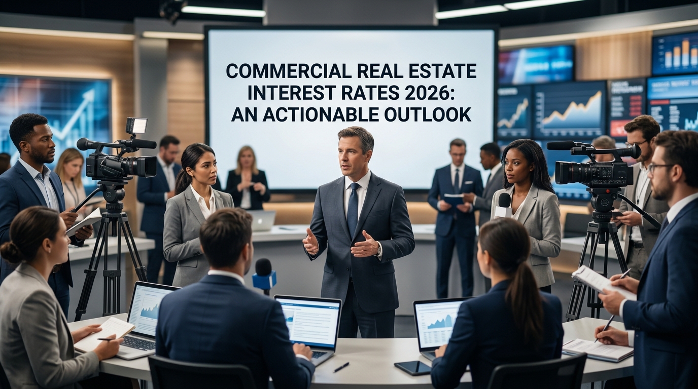 Illustration: Commercial Real Estate Interest Rates 2026: An Actionable Outlook